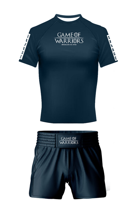 RASHGUARD Y SHORT GAME OF WARRIORS